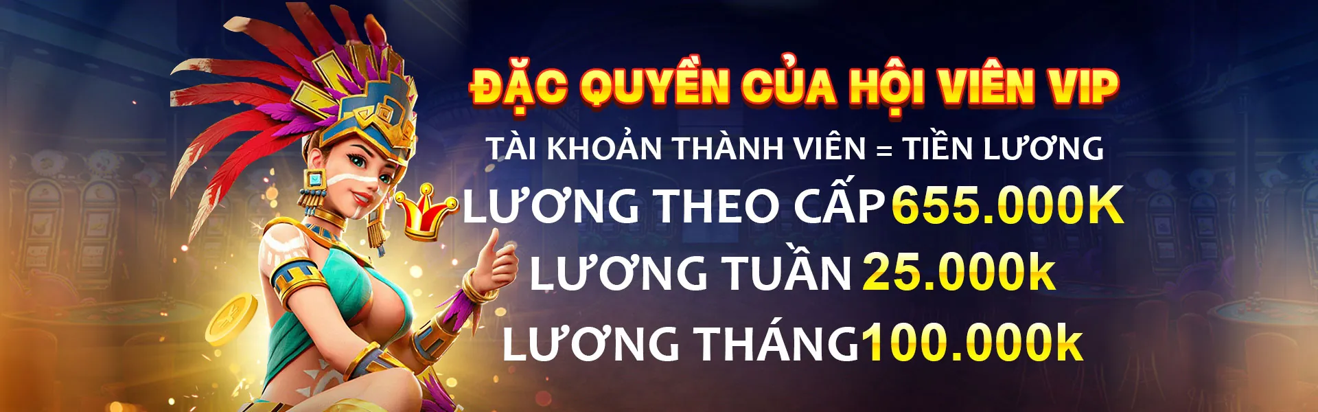 Hình ảnh đại diện Chương trình VIP Win2026 với các đặc quyền và rút tiền game bắn cá nhanh chóng